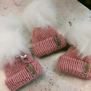 Knitted Hat Keyrings