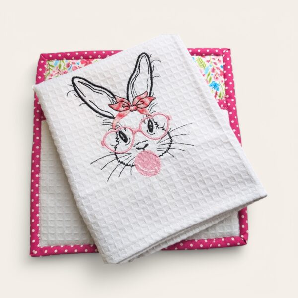 Tea Towel & Potholder Set - Image 4