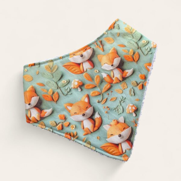 Baby Bib & Burp Cloth Set - Image 4