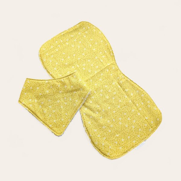 Baby Bib & Burp Cloth Set - Image 2