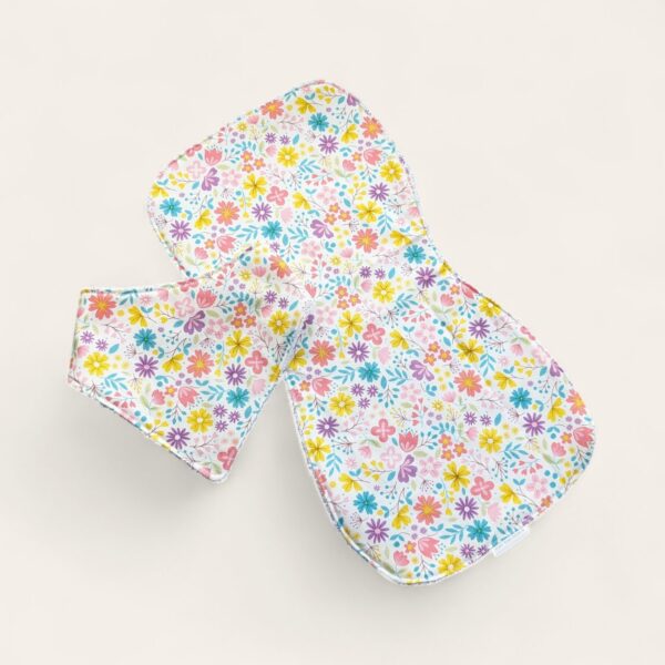 Baby Bib & Burp Cloth Set - Image 2