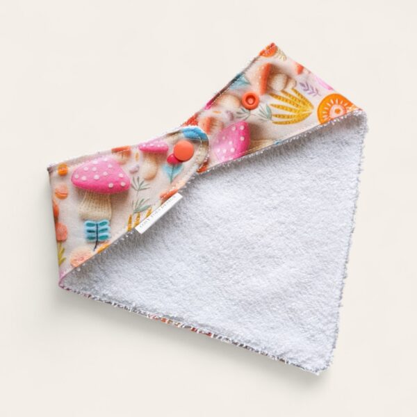 Baby Bib & Burp Cloth Set - Image 5