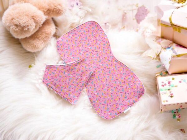 Baby Bib & Burp Cloth Set