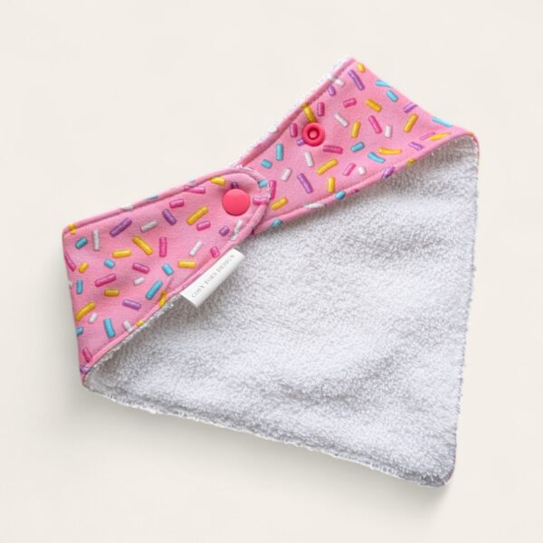 Baby Bib & Burp Cloth Set - Image 5