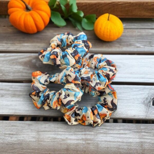 Scrunchie - 3D Halloween Hats & Pumpkins - Image 2