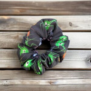 Scrunchie - 3D Halloween Spiders