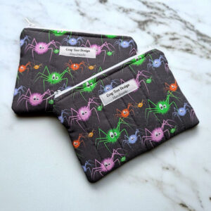 Quilted Coin Purse/Zipper Pouch