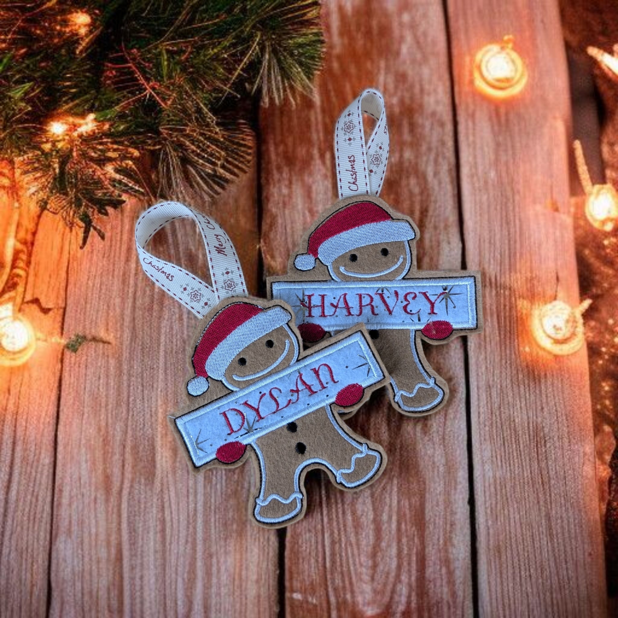 Personalised Christmas Tree Decoration