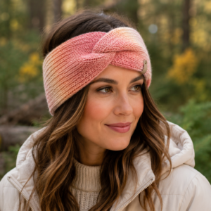 Knitted Twisted Headband