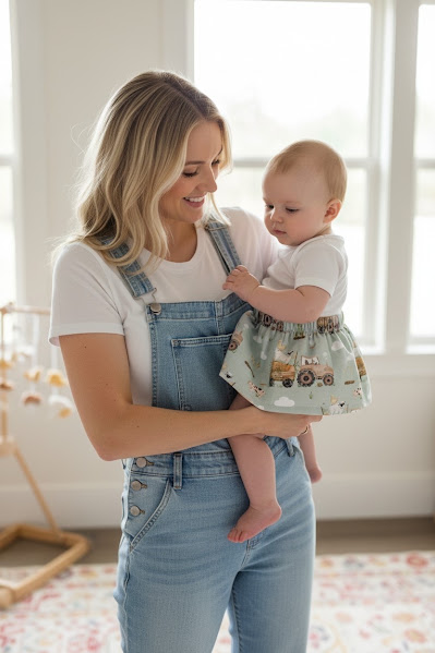 Tractor Baby/Toddler Skirt - Image 4